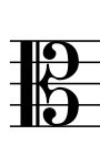 The alto clef